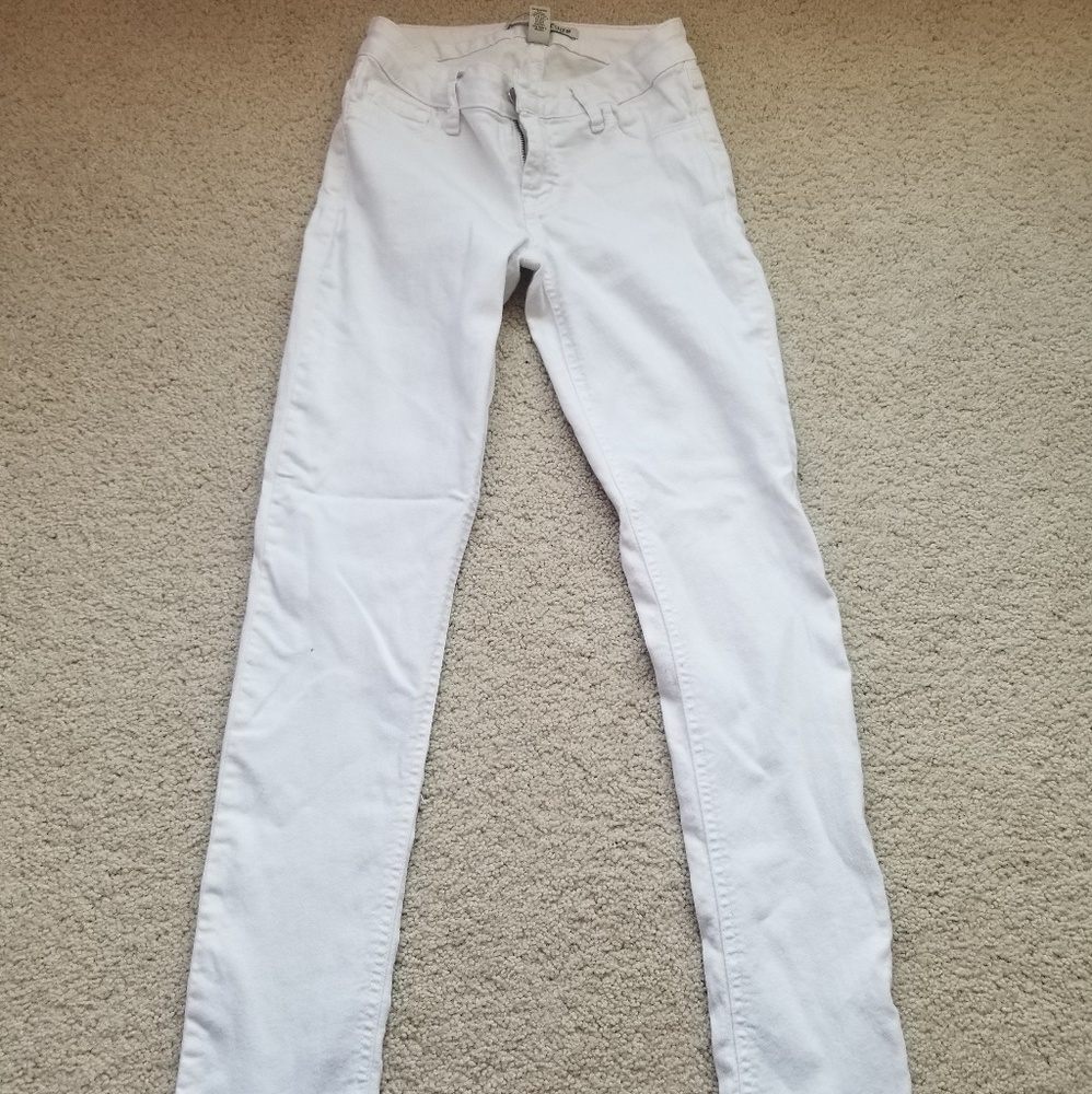 white jeans